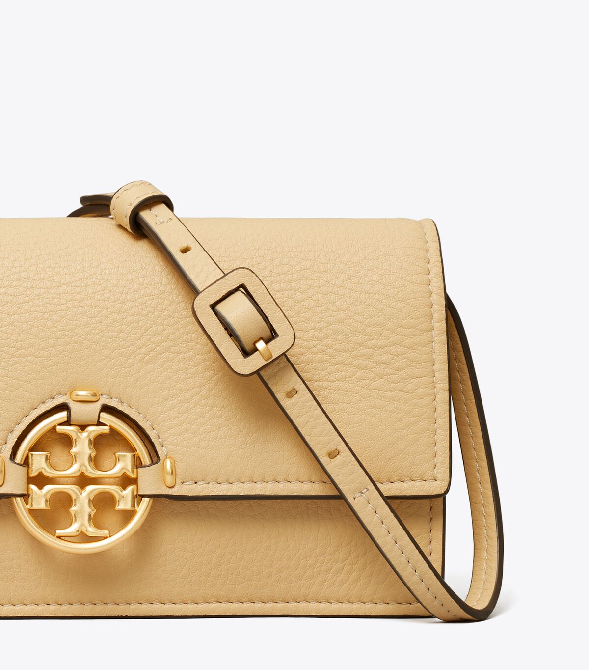 Beige Women's Tory Burch Millerody Crossbody Bags | XDFKJN-352