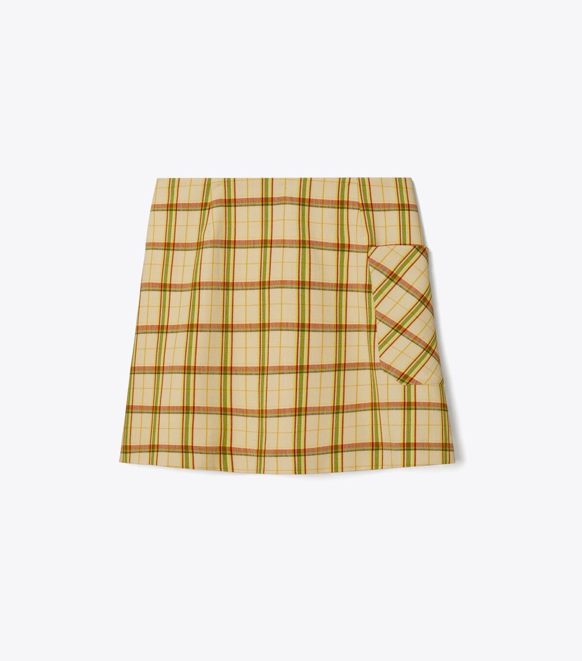 Beige Women\'s Tory Burch Yarn-dyed Twill Club Skirts | ALZOTJ-782