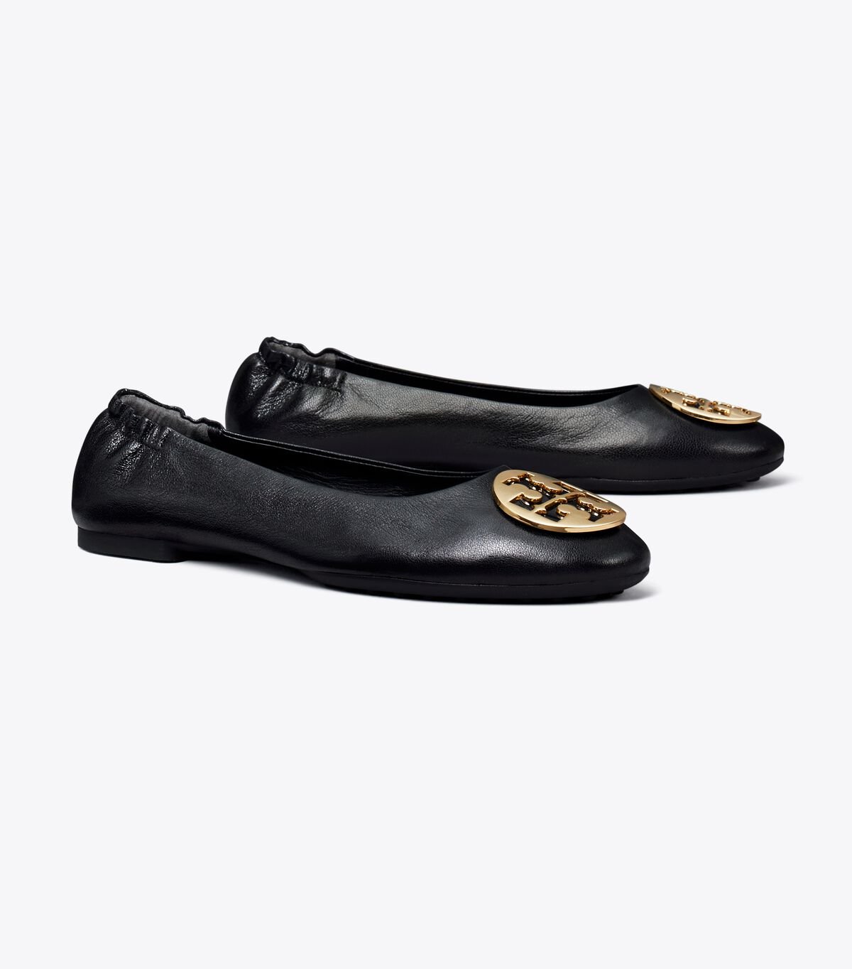 Black Women\'s Tory Burch Claire Ballet Flats | FZHGYO-409