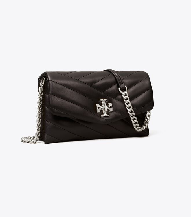 Black Women\'s Tory Burch Kira Chevron Chain Mini Bags | PTHQSO-597