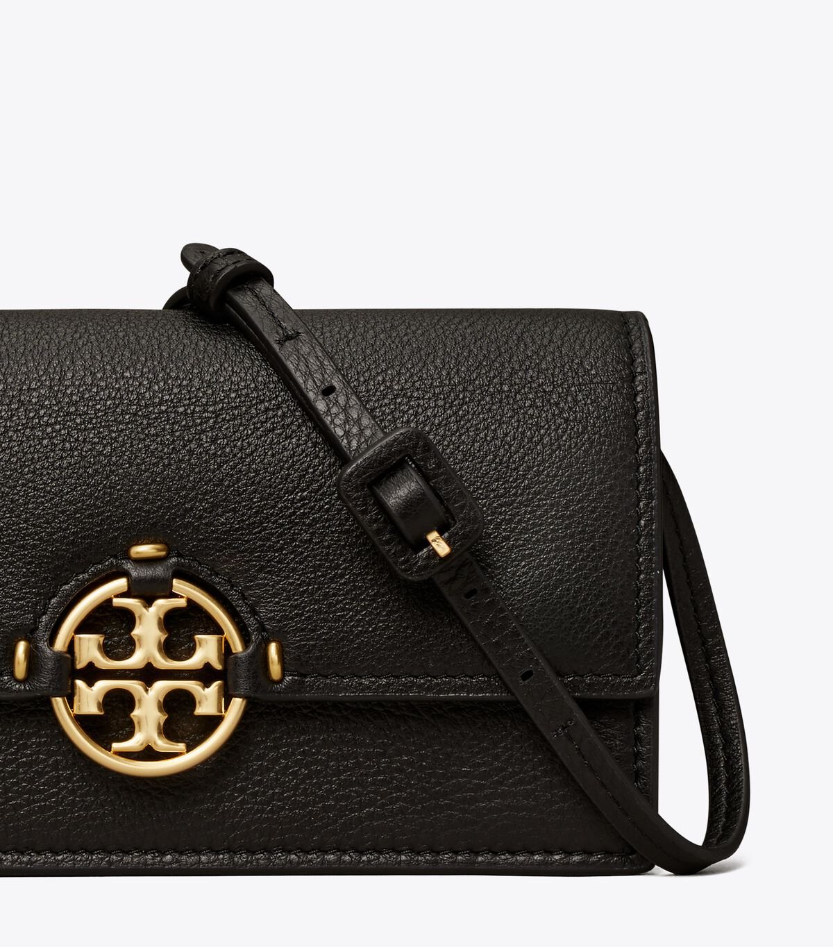 Black Women's Tory Burch Miller Crossbody Bags | CMHXWB-037