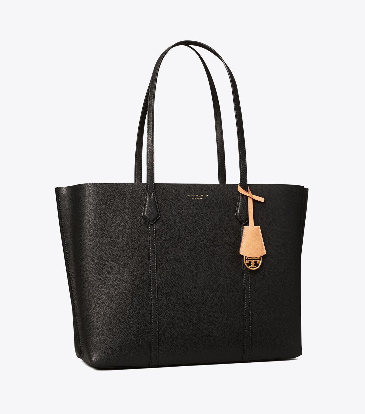 Black Women\'s Tory Burch Perry Triple-compartment Tote Bags | TGNJLH-347