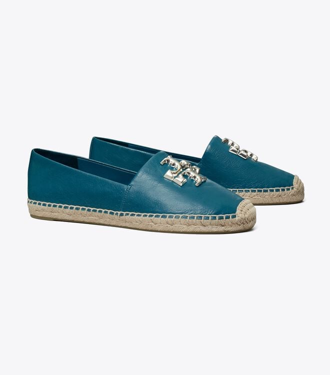 Blue Women\'s Tory Burch Eleanor Espadrille | RDMFGU-428