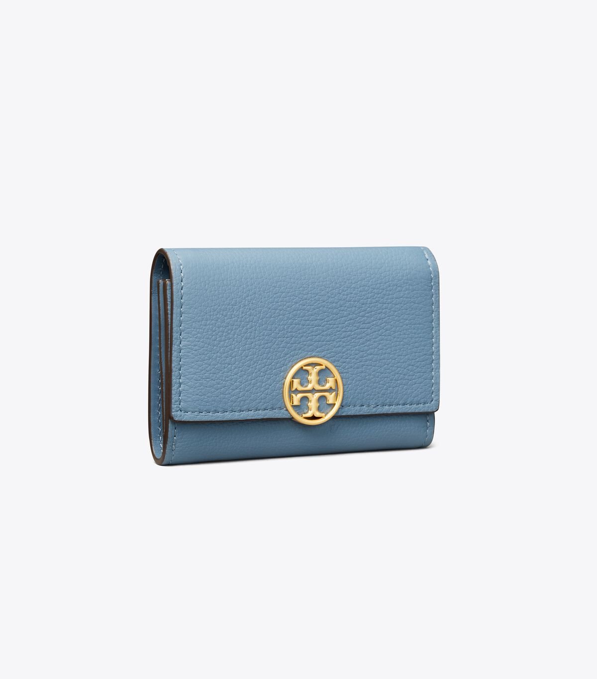 Blue Women\'s Tory Burch Medium Miller Flap Wallets | YEDAGB-952