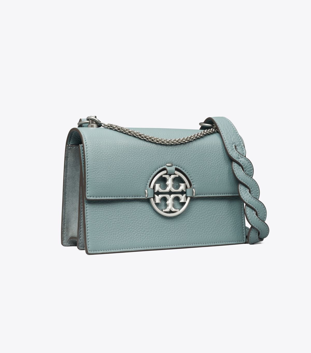 Blue Women\'s Tory Burch Small Miller Shoulder Bags | MBNURA-205