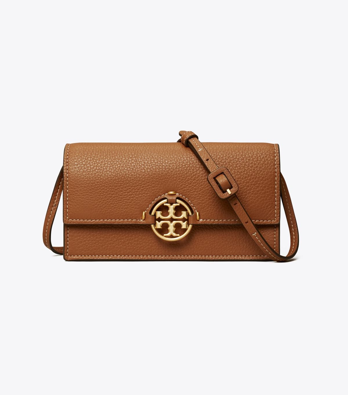 Brown Women's Tory Burch Miller Crossbody Bags | PZTIGA-297