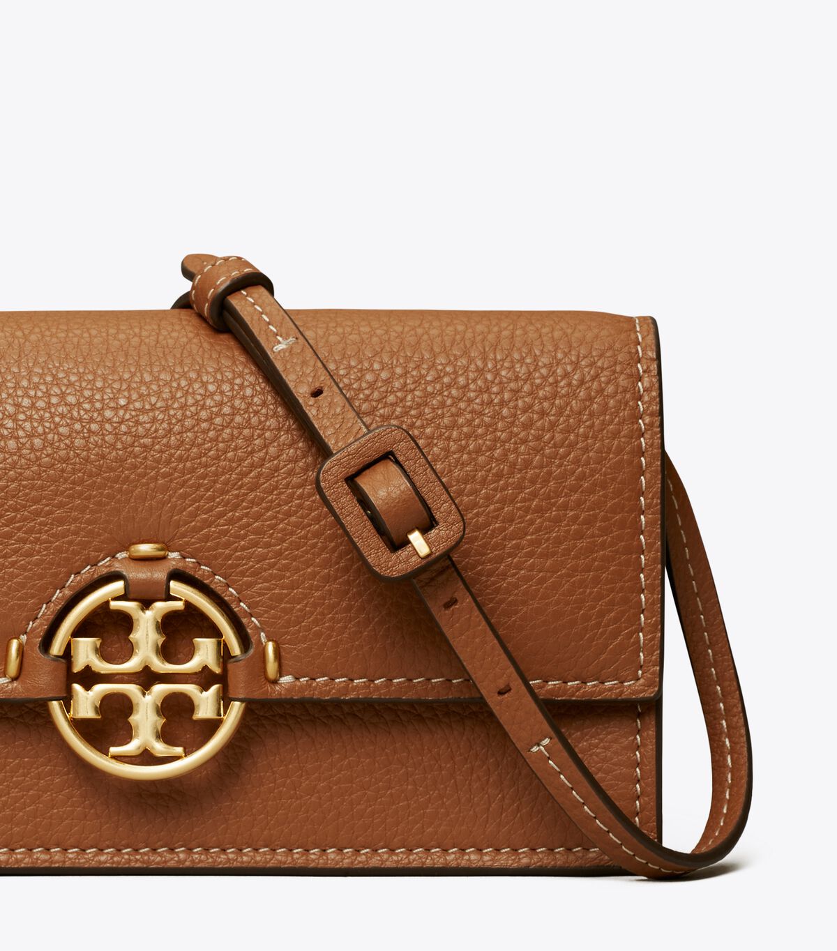 Brown Women's Tory Burch Miller Crossbody Bags | PZTIGA-297