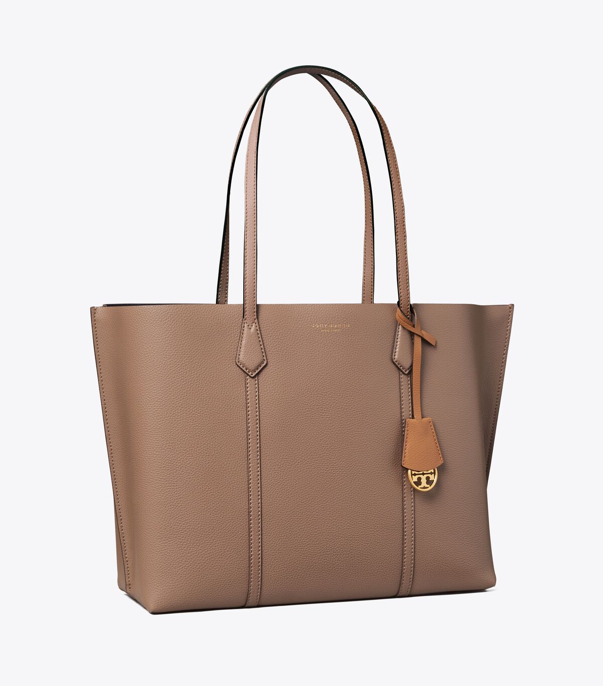 Brown Women\'s Tory Burch Perry Triple-compartment Tote Bags | ZQLJYP-326