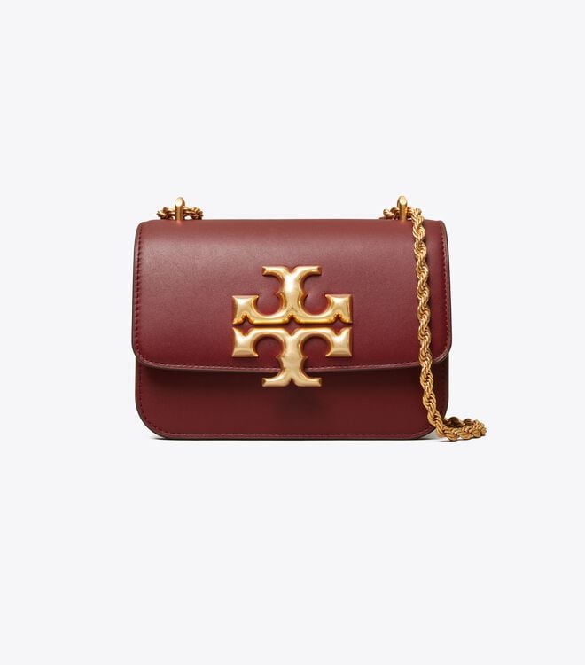 Burgundy Women's Tory Burch Small Eleanor Mini Bags | LKDBIY-056