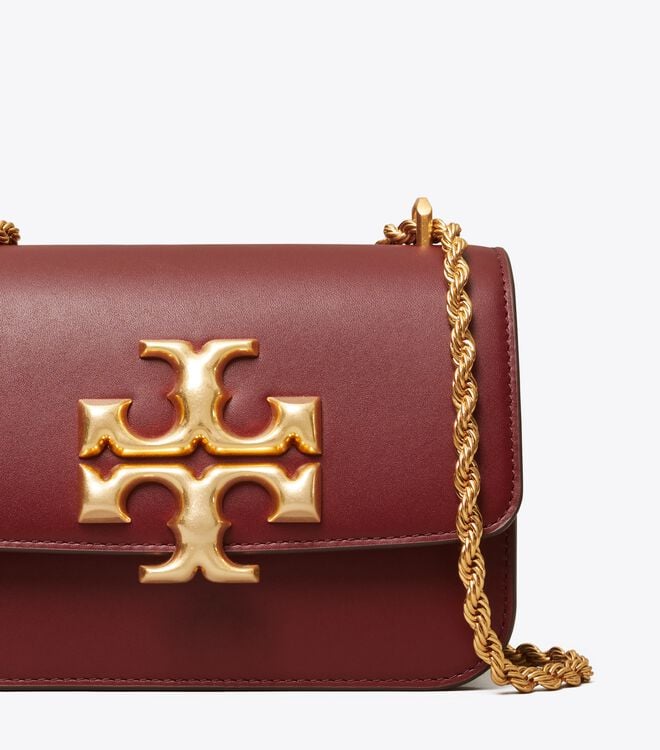 Burgundy Women's Tory Burch Small Eleanor Mini Bags | LKDBIY-056