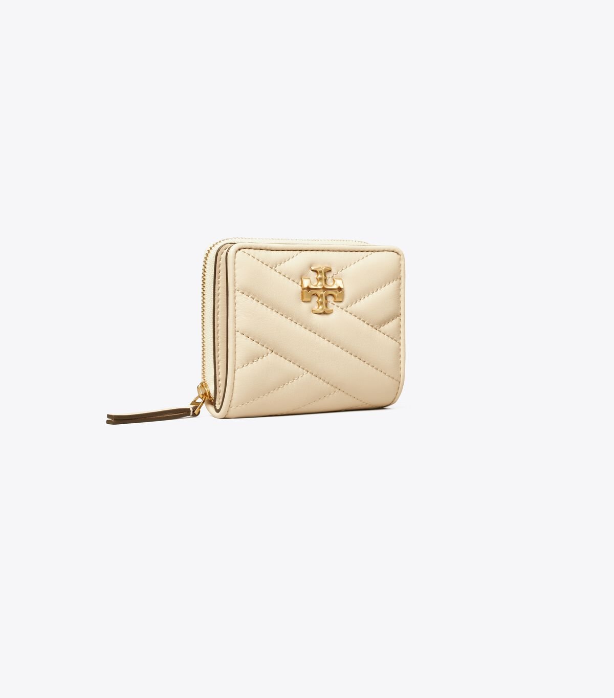 Cream Women\'s Tory Burch Kira Chevron Bi-fold Wallets | HUYASC-913