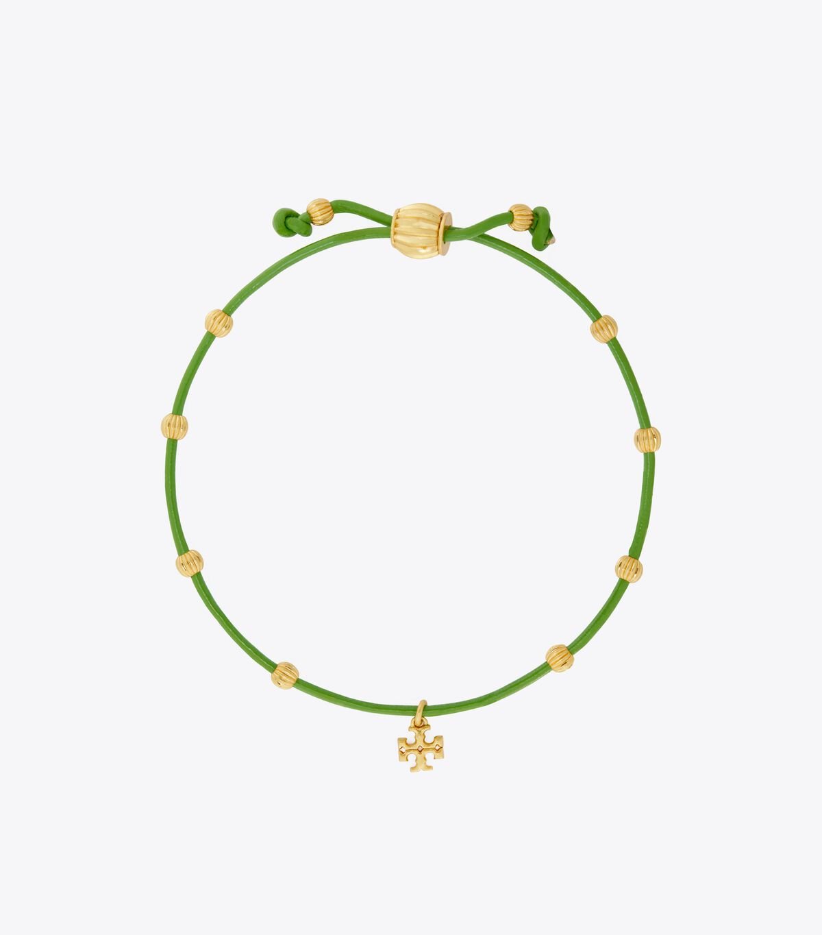 Gold / Green Women\'s Tory Burch Kira Beaded Bracelet | AZUBJV-942