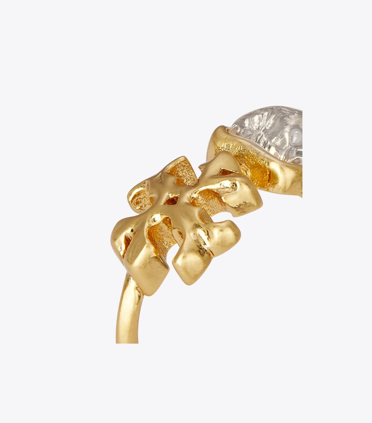 Gold Women's Tory Burch Roxanne Delicate Ring | NQMCPU-785