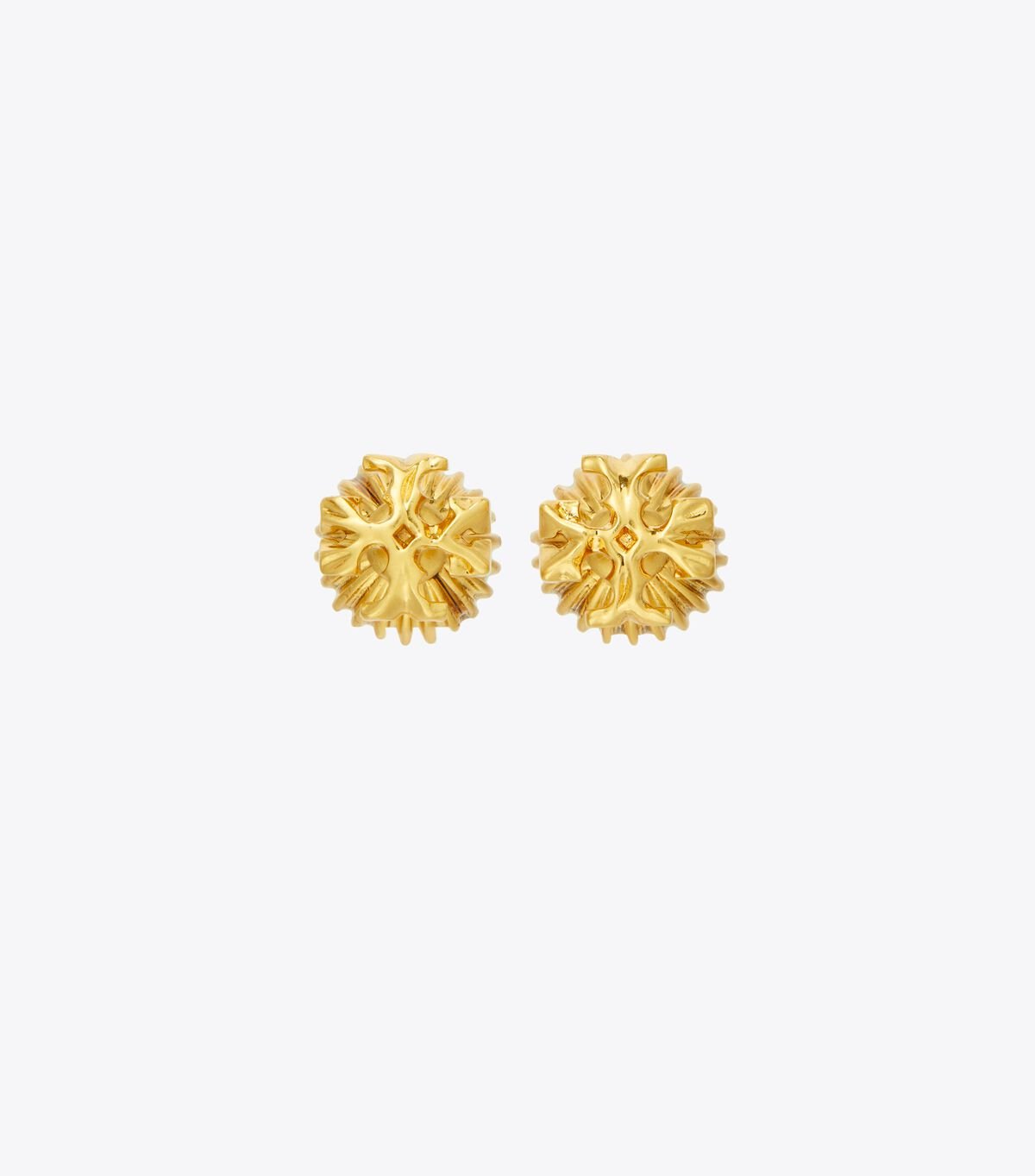 Gold Women\'s Tory Burch Roxanne Double-stud Earrings | AXIBLR-052