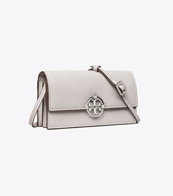 Grey Women\'s Tory Burch Miller Crossbody Bags | QWOGIB-762