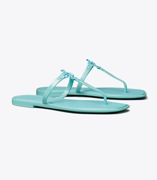 Light Blue Women\'s Tory Burch Roxanne Jelly Sandals | VTSQJB-204