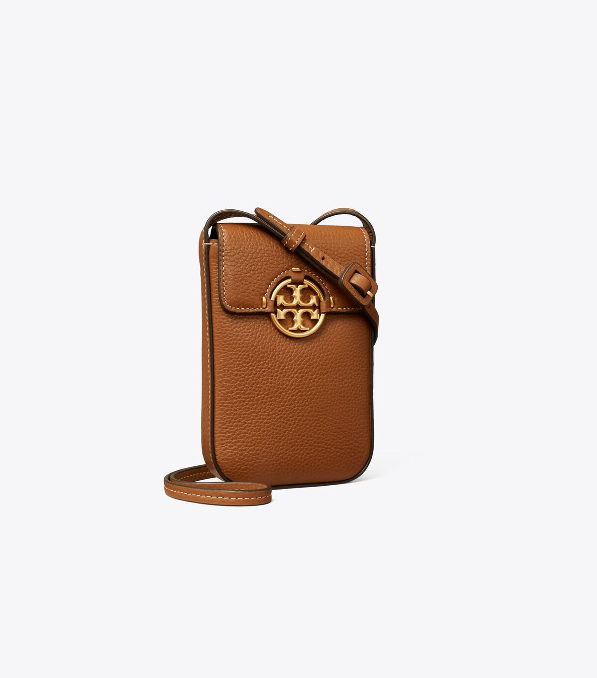 Light Brown Women\'s Tory Burch Miller Phone Crossbody Bags | WLEQND-738