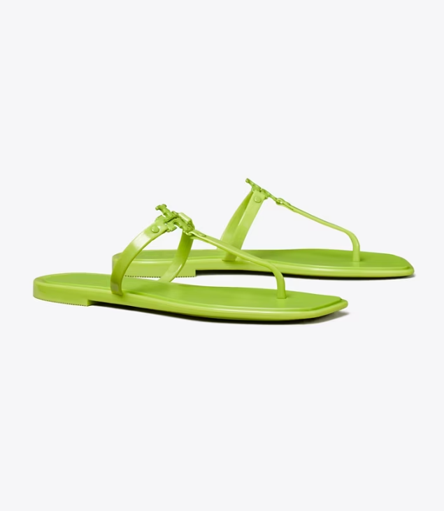 Light Green Women\'s Tory Burch Roxanne Jelly Sandals | CUKQRB-034