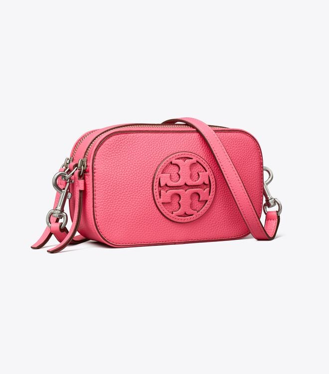 Pink Women\'s Tory Burch Mini Miller Crossbody Bags | PKNLQV-746