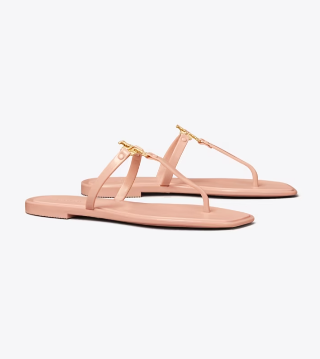 Pink Women\'s Tory Burch Roxanne Jelly Sandals | BODNQA-576