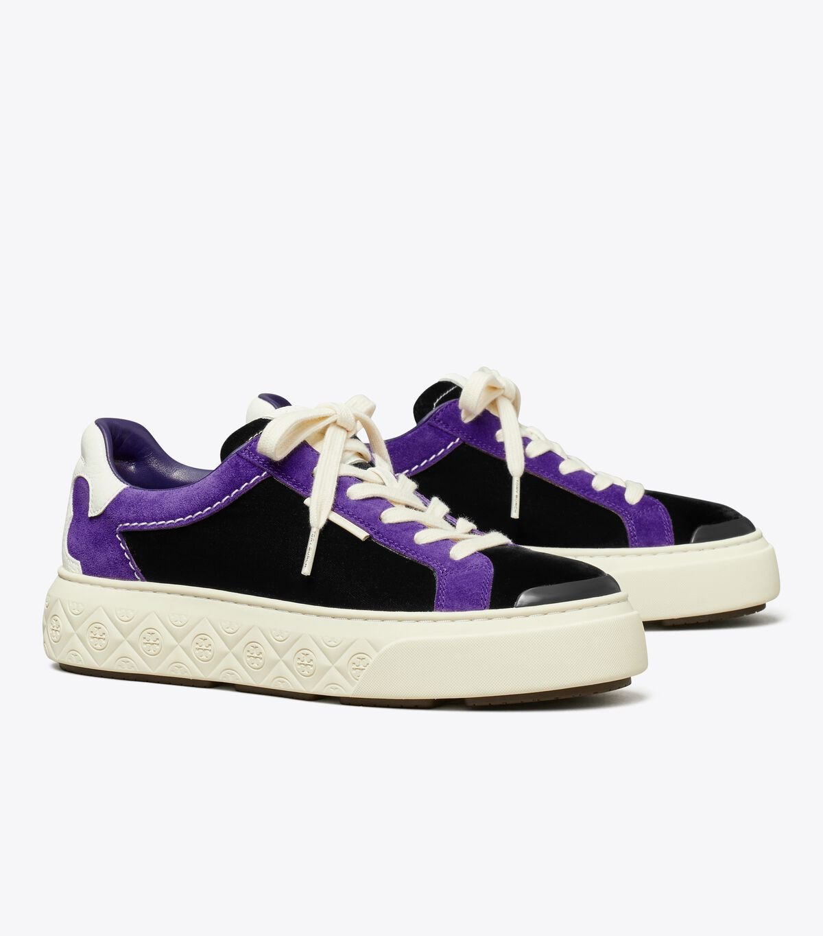 Purple / Black Women\'s Tory Burch Ladybug Sneakers | SJOIAV-785