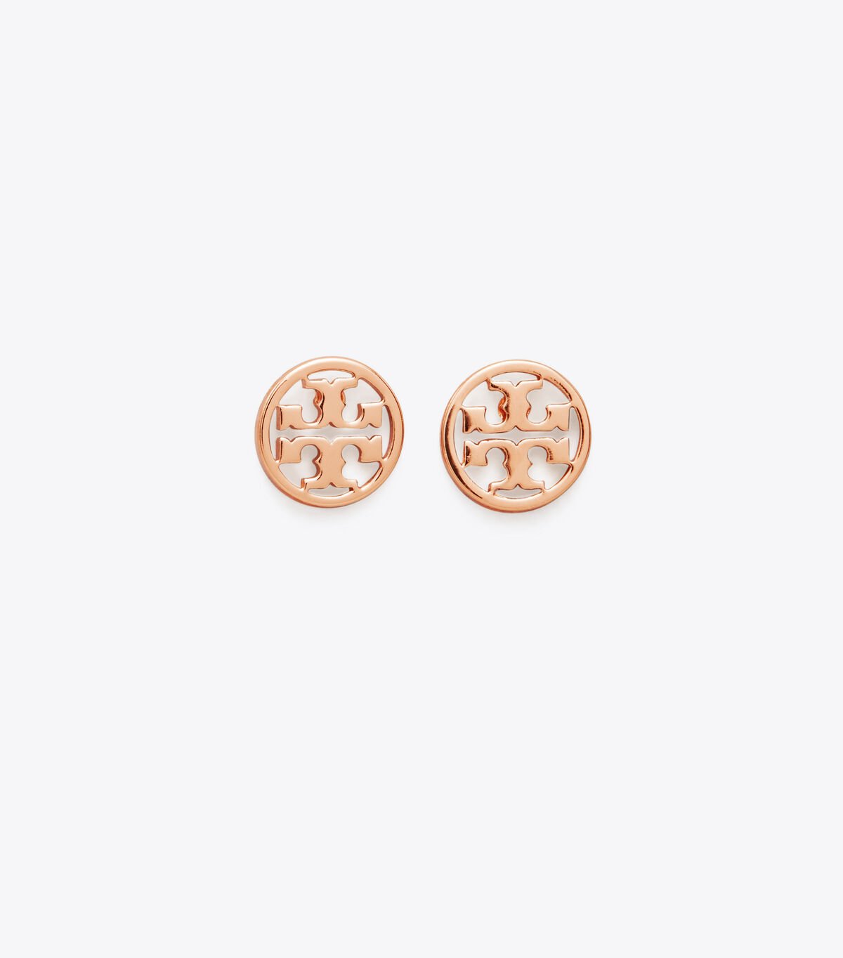 Rose Gold Women\'s Tory Burch Miller Stud Earrings | RTQCYV-329