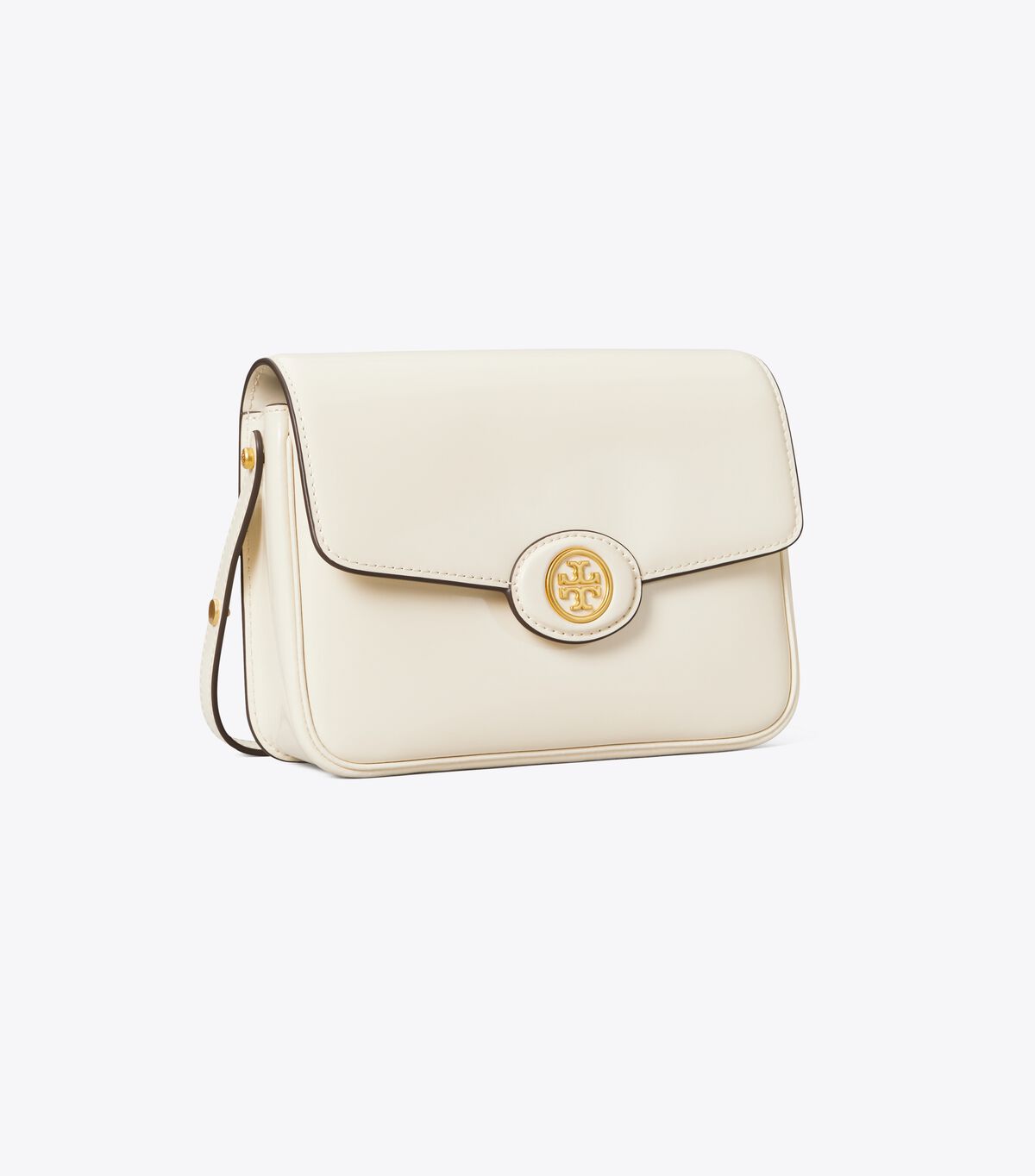 White Women\'s Tory Burch Robinson Spazzolato Convertible Shoulder Bags | CQGPTK-603