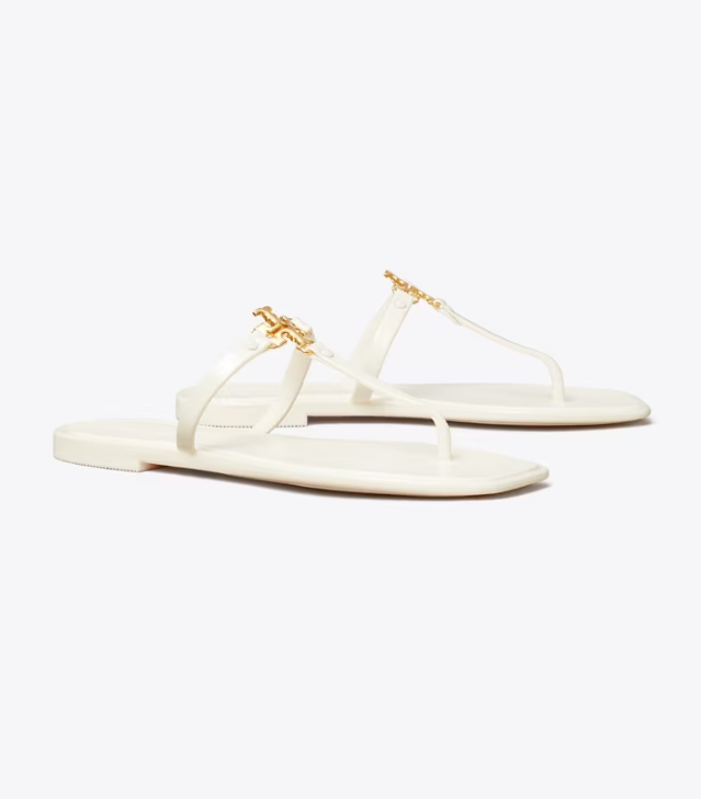 White Women\'s Tory Burch Roxanne Jelly Sandals | IBWHEJ-608