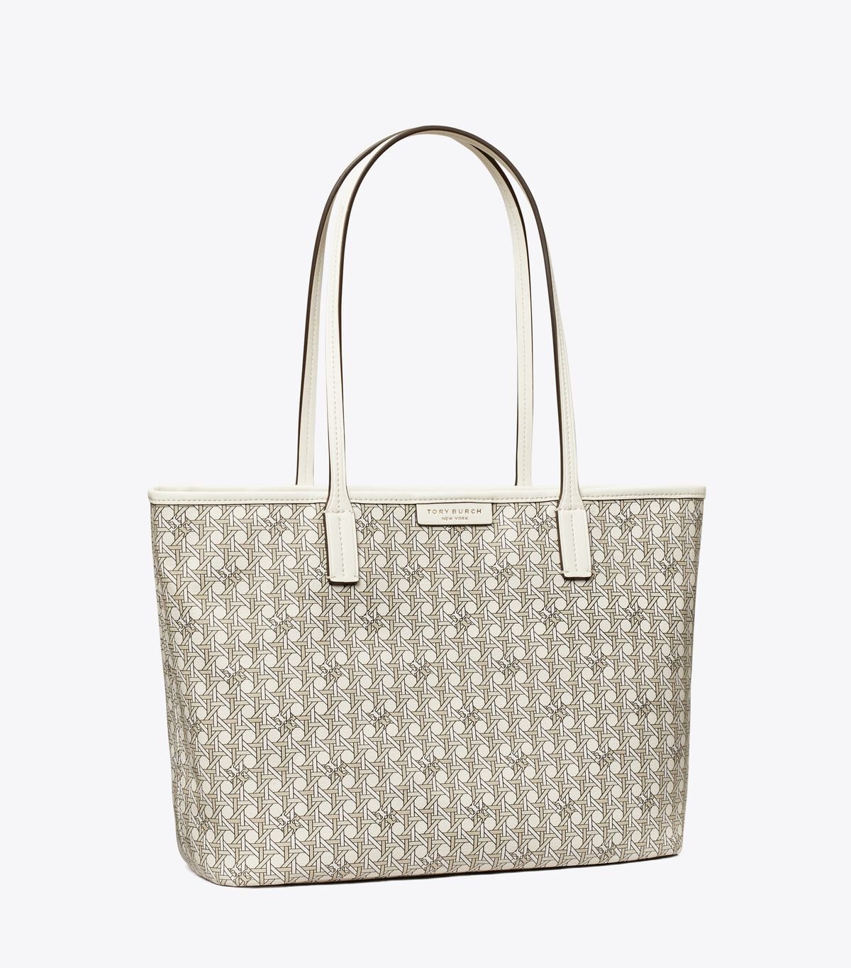 White Women\'s Tory Burch Small Ever-ready Zip Tote Bags | QDCMZY-290