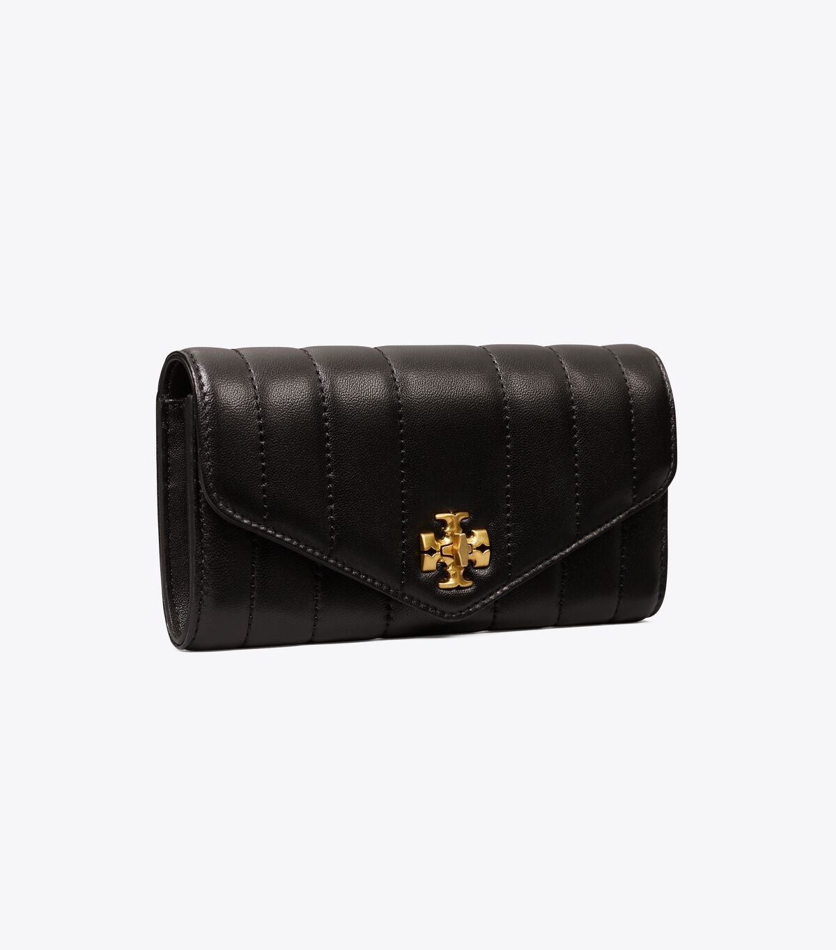 Black Women's Tory Burch Kira Quilted Envelope Wallets | YRLXWK-478