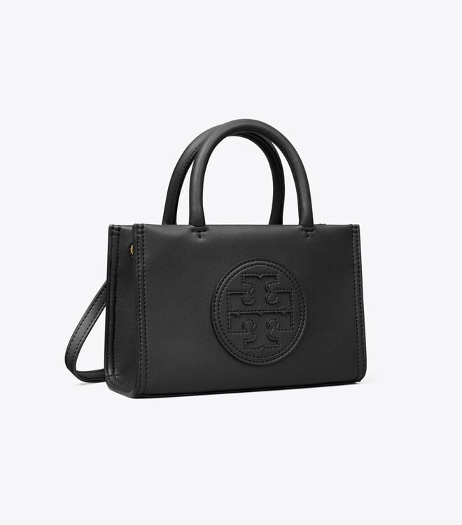 Black Women's Tory Burch Mini Ella Bio Tote Bags | BUEKJQ-782