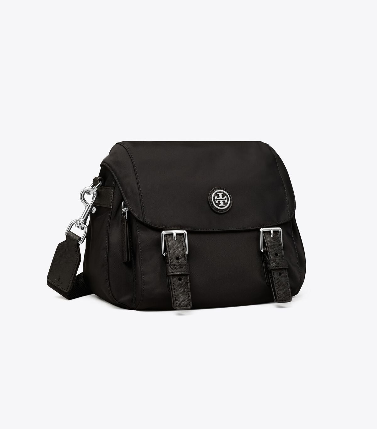 Black Women's Tory Burch Nylon Small Messenger Mini Bags | HFDRTP-795