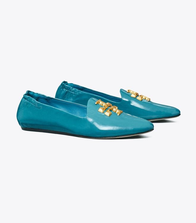 Blue Women's Tory Burch Eleanor Loafers | FCPNZL-291