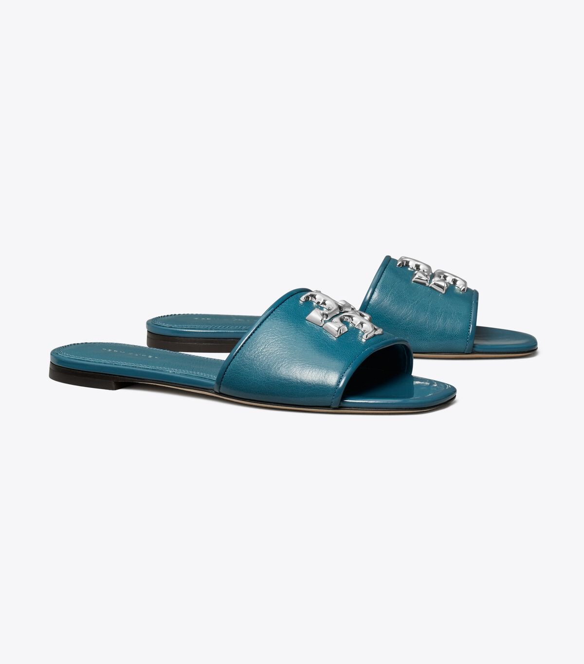 Blue Women's Tory Burch Eleanor Slides | XLAVZB-106