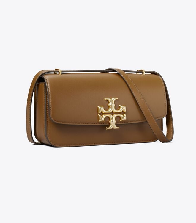 Brown Women's Tory Burch Small Eleanor Crossbody Bags | YMTDQK-274