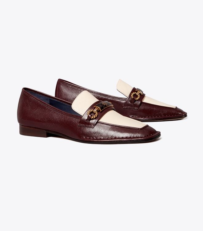 Chocolate Women's Tory Burch Perrine Loafers | PLZQFT-208