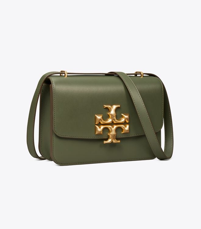 Dark Green Women's Tory Burch Eleanor Crossbody Bags | CXHWAT-970