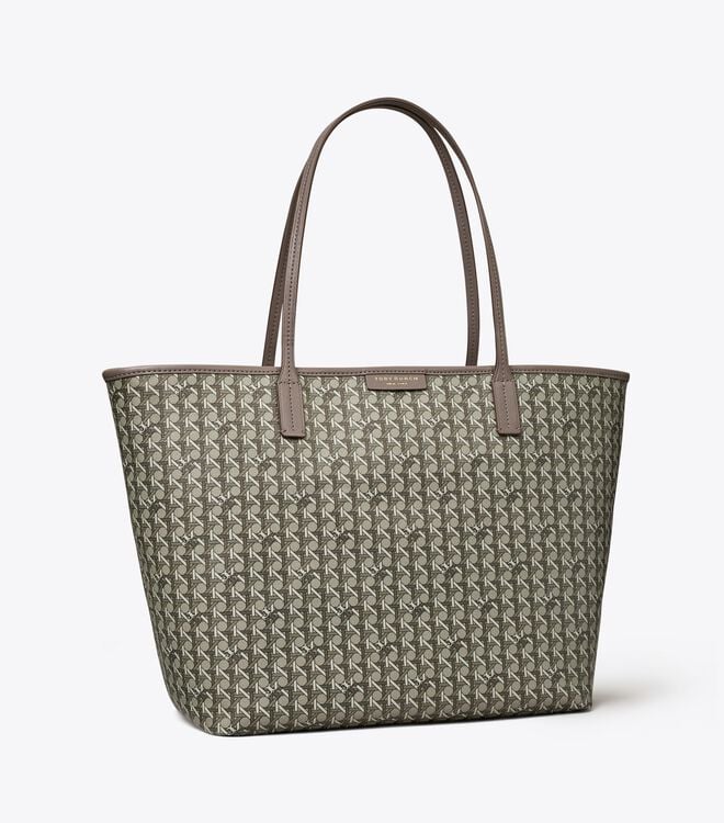 Grey Women's Tory Burch Ever-ready Zip Tote Bags | OUSIJP-123