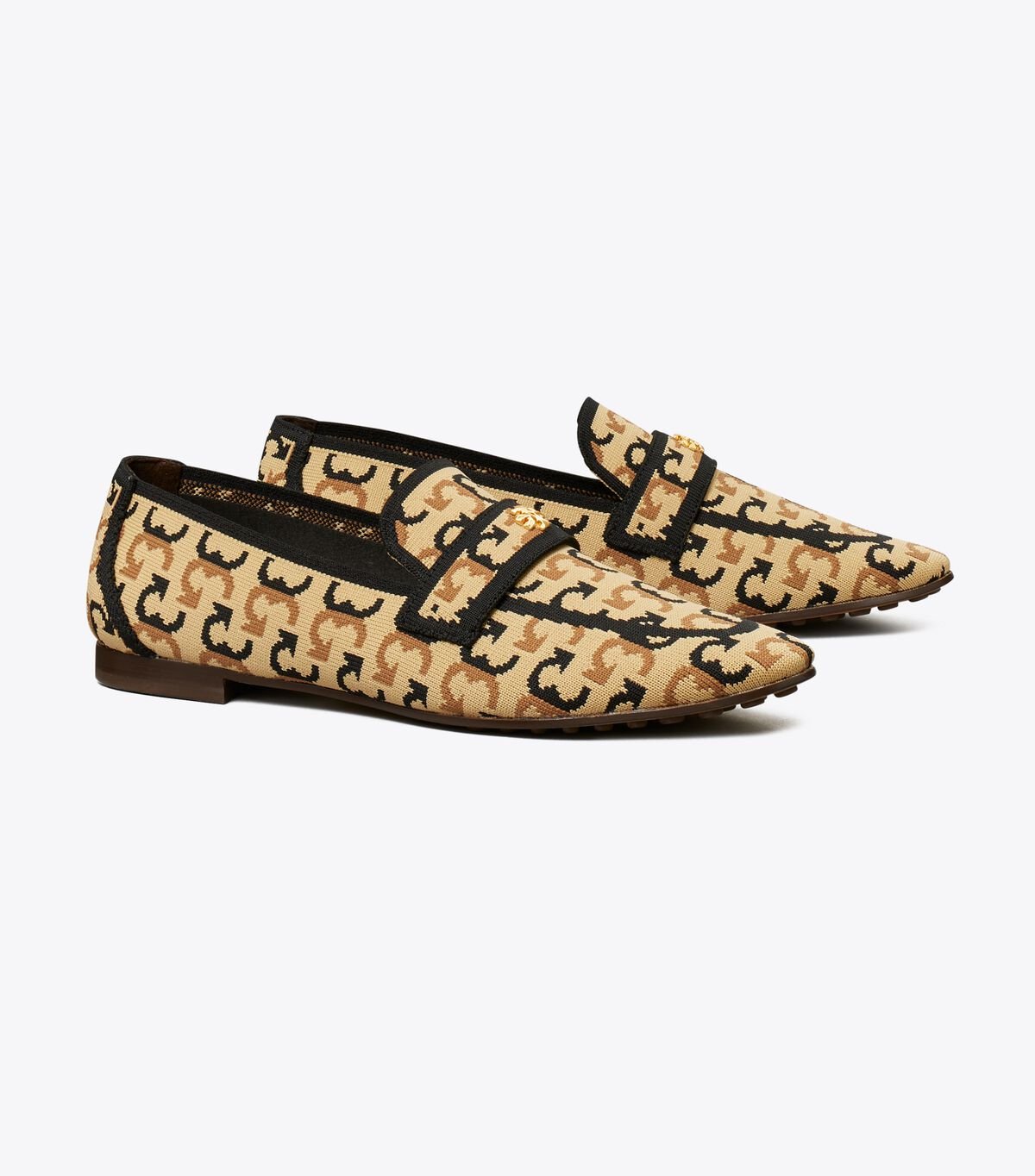 Khaki Women's Tory Burch Ballet Loafers | ZWCYXU-109