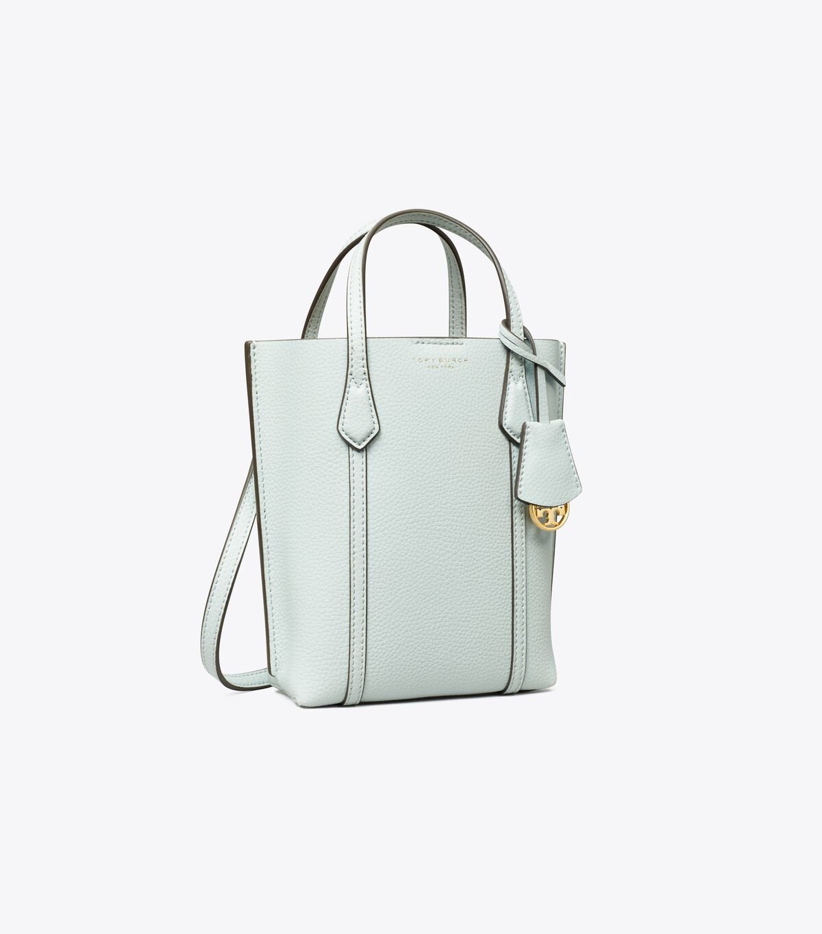 Light Blue Women's Tory Burch Mini Perry Tote Bags | WLRCNK-167