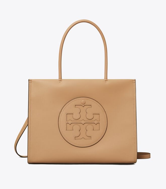 Light Brown Women's Tory Burch Small Ella Bio Tote Bags | CZSUVJ-365