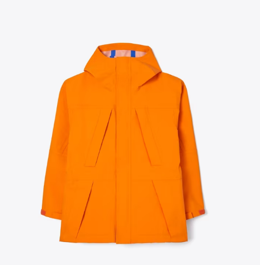 Orange Women's Tory Burch All-weather Performance Nylon Jackets | ZIWONG-675