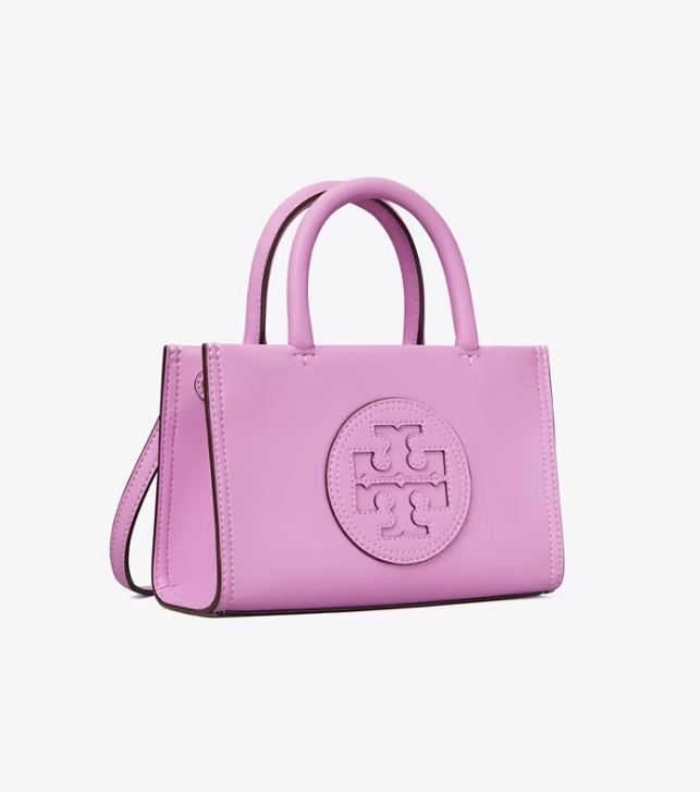 Purple Women's Tory Burch Mini Ella Bio Handbag | MVFZNX-018