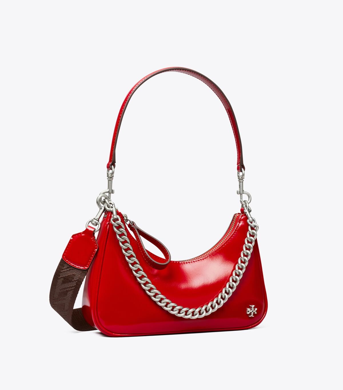 Red Women's Tory Burch Small 151 Mercer Spazzolato Mini Bags | USXLYZ-104