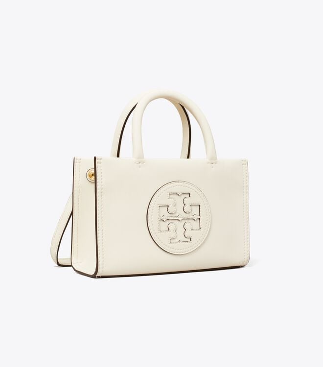 White Women's Tory Burch Mini Ella Bio Tote Bags | DHQEZL-197