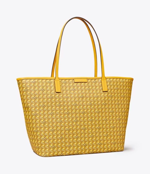 Yellow Women's Tory Burch Ever-ready Zip Handbag | FSAZYV-369