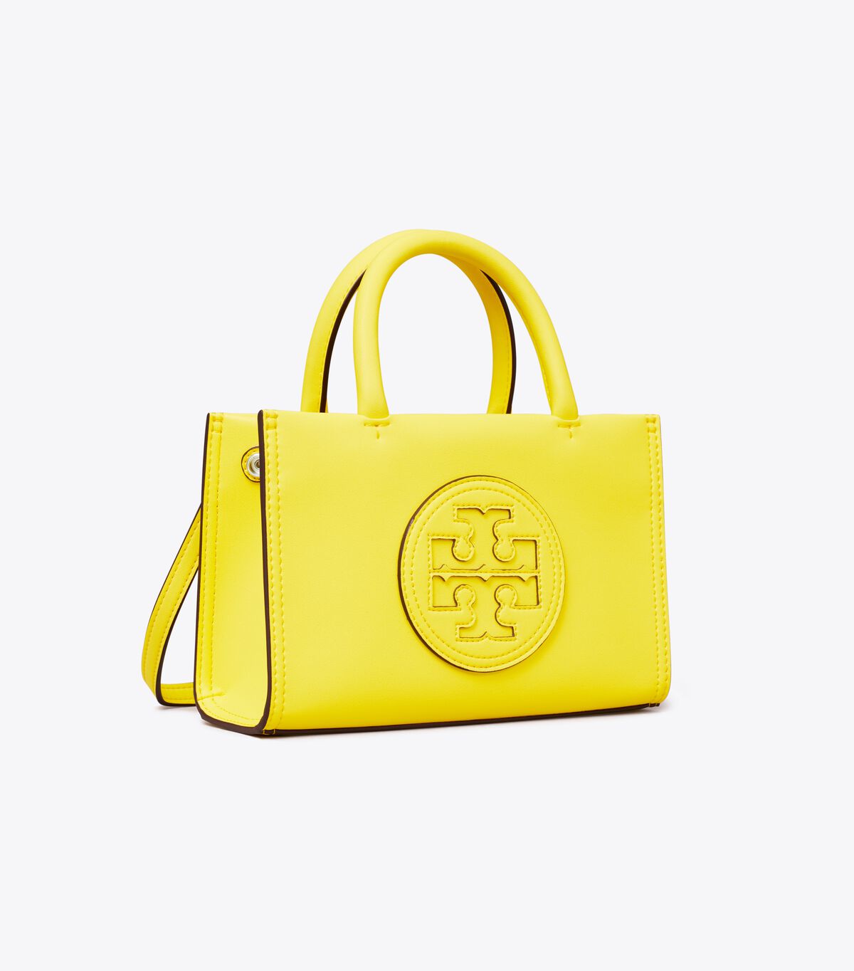 Yellow Women's Tory Burch Mini Ella Bio Tote Bags | HJOSKL-680