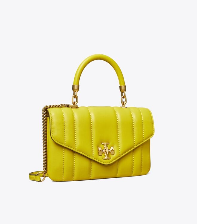 Yellow Women's Tory Burch Mini Kira Top- Handbag | WRCJIA-032